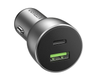UGREEN Ładowarka samochodowa CD213 USB + USB-C 36W szara - 1488950 - zdjęcie 3